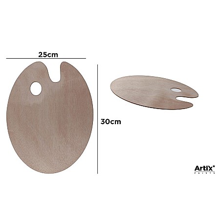 RECHIZITE SCOLARE IPB - PALETA PICTURA IPB LEMN 30*25CM PP426
