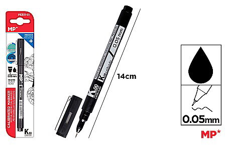FINE ARTS&GRAPHICS - LINER IPB 0.05MM NEGRU PE331-01