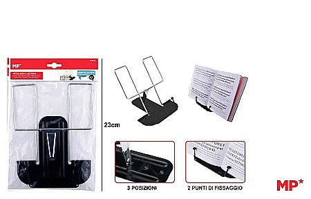 Materiale Didactice - SUPORT CARTE DIN METAL IPB 23CM NEGRU PC911N
