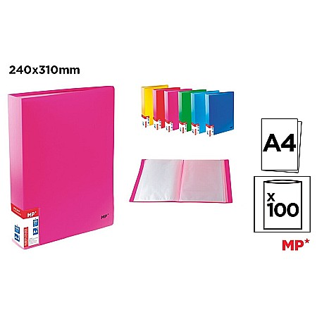 ORGANIZARE SI ARHIVARE - MAPA PREZENTARE A4 PP 100 FOLII CULORI FLUORESCENTE PC317