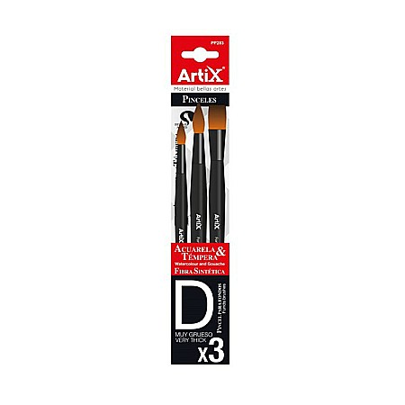 FINE ARTS&GRAPHICS - PENSULE IPB PROFESIONALE 3/SET NR.18 PLAT, NR.12,18 ROTUND PP283