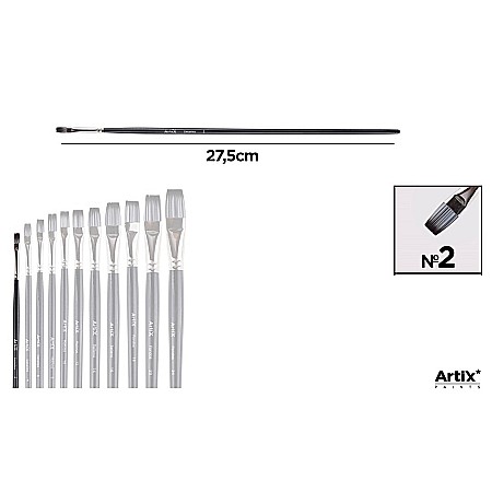 FINE ARTS&GRAPHICS - PENSULA PROFESIONALA IPB VF. SINTETIC DREPT NR. 2 PP296-01