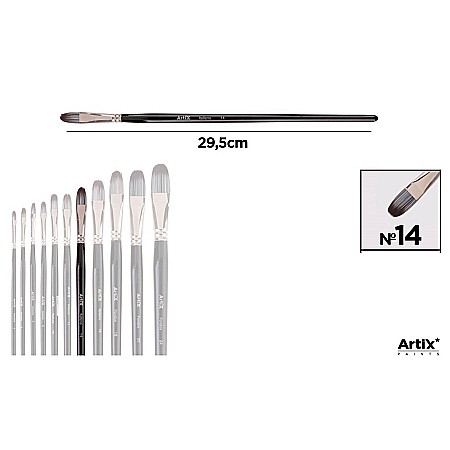 FINE ARTS&GRAPHICS - PENSULA PROFESIONALA IPB VF. SINTETIC LIMBA DE PISICA NR. 14 PP298-07