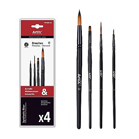 FINE ARTS&GRAPHICS - PENSULE IPB PROFESIONALE VF.SINTETIC 4/SET NR.2,4,5,12 PP389-03