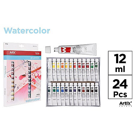 Set acuarele tempera - TEMPERA IPB 12ML 24/SET PP190
