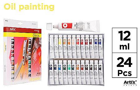 FINE ARTS&GRAPHICS - CULORI ULEI IPB 12ML 24/SET PP193