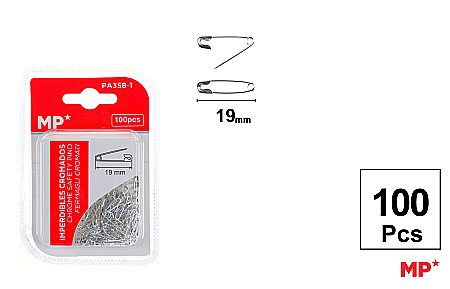 Instrumente de lucru si accesorii - ACE SIGURANTA IPB 19MM 100/SET PA358-1