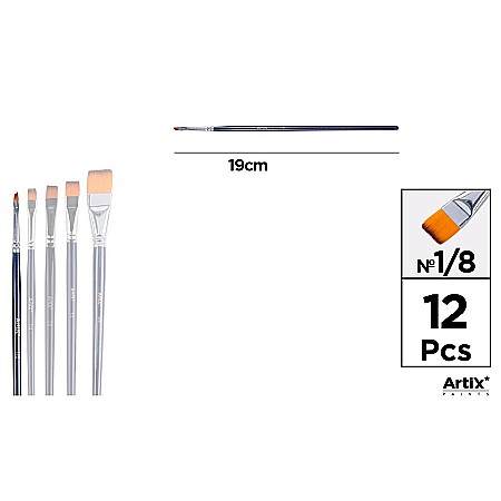 FINE ARTS&GRAPHICS - PENSULA PROFESIONALA IPB VF. SINTETIC DREPT NR.1/8 PP343-01