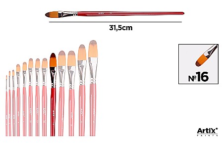 FINE ARTS&GRAPHICS - PENSULA PROFESIONALA IPB VF. SINTETIC LIMBA DE PISICA NR.16 PP346-09