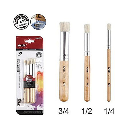FINE ARTS&GRAPHICS - PENSULE IPB VF. ROTUND PENTRU SABLOANE 3/SET NR.1/2,1/4,3/4 PP275