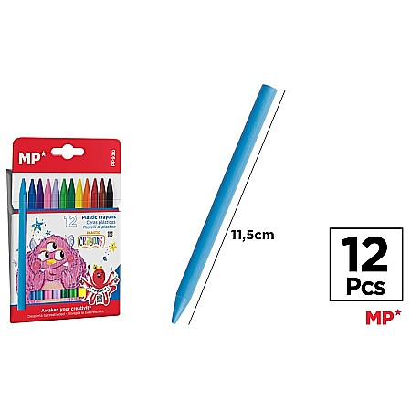 Creioane cerate colorate - CREIOANE CERATE IPB 12/SET CULORI ASORTATE PP930