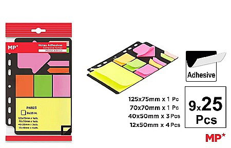 Separatoare index si separatoare biblioraft - STICK INDEX IPB HARTIE 9*25 PCS 4 MODELE PN823