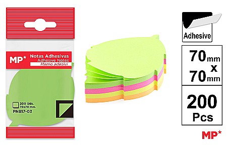 Notite autoadezive - POST IT IPB 70*70MM 200/SET FRUNZA PN817-03