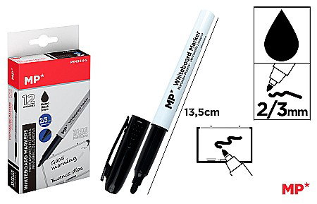 Marker whiteboard - MARKER WHITEBOARD IPB NEGRU PE494N-S