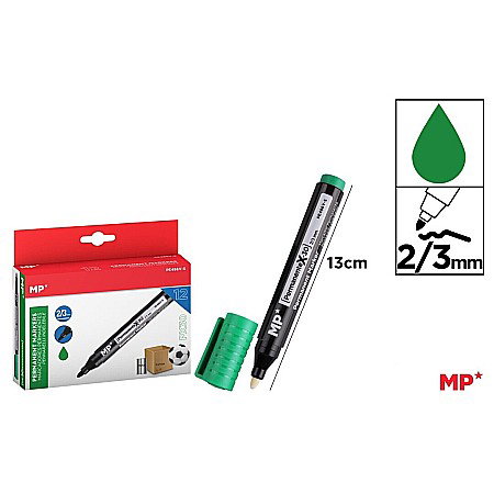 Bic/ IPB - MARKER PERMANENT IPB VERDE PE486V-S