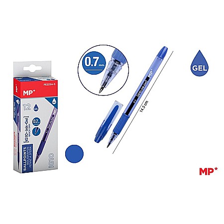 Pixuri cu gel - PIX GEL IPB 0.7MM ALBASTRU PE225A-S