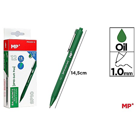 Pixuri cu gel - PIX CU GEL IPB PE BAZA DE ULEI 1.0MM VERDE PE233V-S