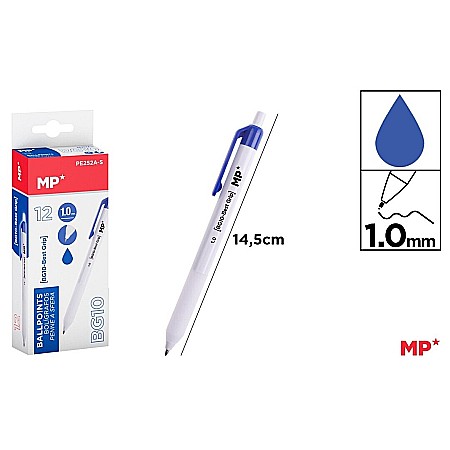 Pixuri cu mecanism - PIX CU GEL IPB PE BAZA DE ULEI 1.0MM ALBASTRU PE252A-S