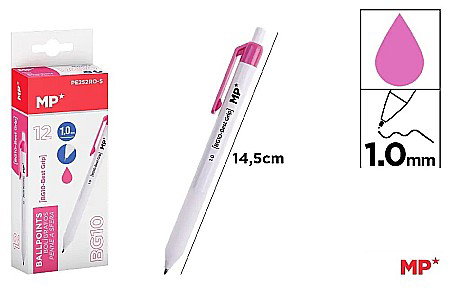 Pixuri tip Roller - PIX CU GEL IPB PE BAZA DE ULEI 1.0MM ROZ PE252RO-S