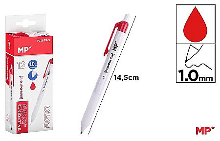 Pixuri cu gel - PIX CU GEL IPB PE BAZA DE ULEI 1.0MM ROSU PE252R-S