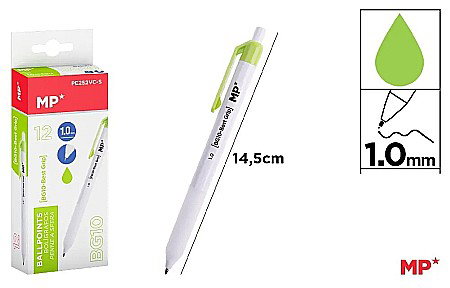 Pixuri tip Roller - PIX CU GEL IPB PE BAZA DE ULEI 1.0MM VERDE DESCHIS PE252VC-S