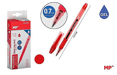 Pixuri cu gel - PIX GEL IPB 0.7MM ROSU PE225R-S