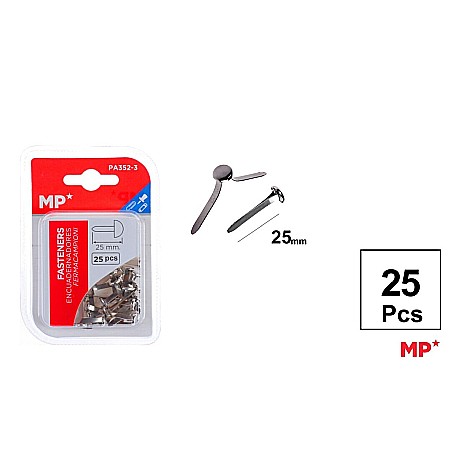 Pioneze - PIONEZE TIP CLEMA IPB 25MM ALAMA 25/SET PA352-3