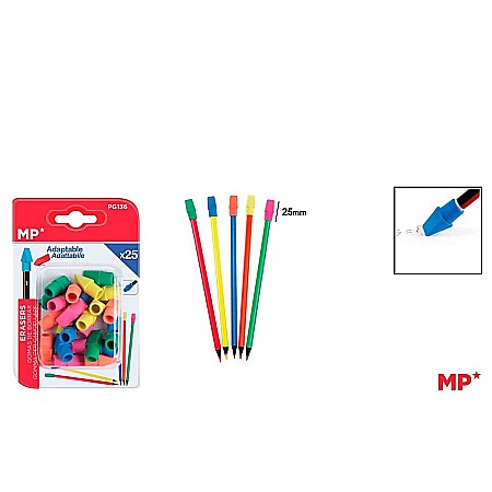 Radiera - RADIERA GRIP IPB FORMA DALTA 25/SET DIVERSE CULORI PG136