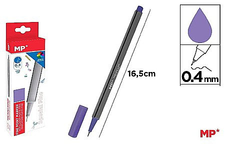 INSTRUMENTE DE SCRIS - FINELINER IPB VARF 0.4MM MOV PE206MO-S