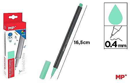 INSTRUMENTE DE SCRIS - FINELINER IPB VARF 0.4MM TURQUOISE PE206TQ-S