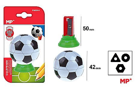 RECHIZITE SCOLARE IPB - ASCUTITOARE IPB PLASTIC FORMA MINGE DE FOTBAL PA844