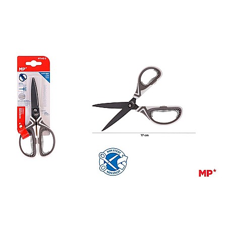 Instrumente de lucru si accesorii - FOARFECA IPB CU MANER DE SILICON 17CM PT143-3
