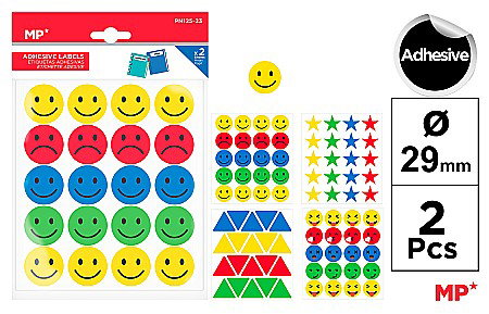 HOBBY - STICKER IPB SMILEY 2 COLI/SET PN125-23