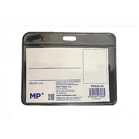 BUZUNAR ECUSON IPB 55*85MM ORIZONTAL PP TRANSPARENT PP022-01 [1]