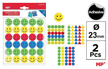 HOBBY - STICKER IPB SMILEY 2 COLI/SET PN125-42