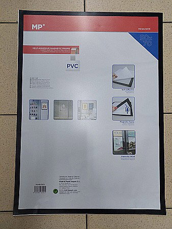AVIZIER MAGNETIC IPB 50*70CM RAMA NEAGRA PA148-5070 [1]