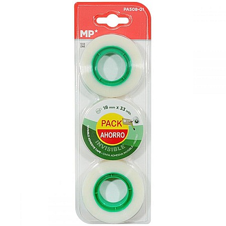 ARTICOLE DE BIROU - BANDA ADEZIVA IPB 18MM*33M INVIZIBILA 3/SET PA508-01