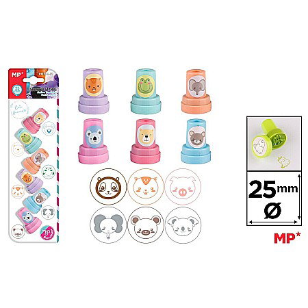 Stampile si Accesorii - STAMPILE IPB 6/SET FANTASY COLOR PM194-31