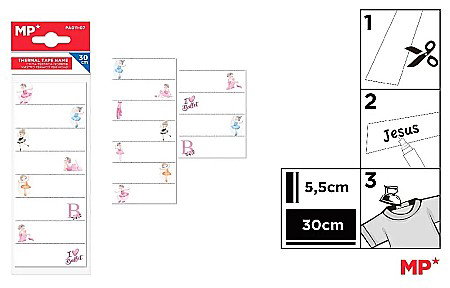 Etichete textile - ETICHETE TEXTILE IPB TERMOADEZIVE FANTASIA BALET PA011-07