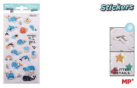 Stickere Decorative - STICKER 3D IPB ANIMALE MARINE PD034-22