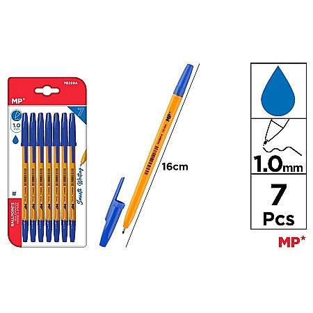 Pixuri cu mecanism - PIX IPB CORP GALBEN 1.0MM 7/SET ALBASTRU PE259A