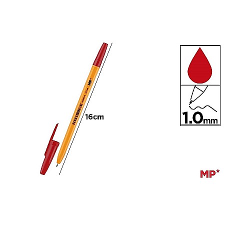 INSTRUMENTE DE SCRIS - PIX IPB CORP GALBEN 1.0MM ROSU PE259-50R