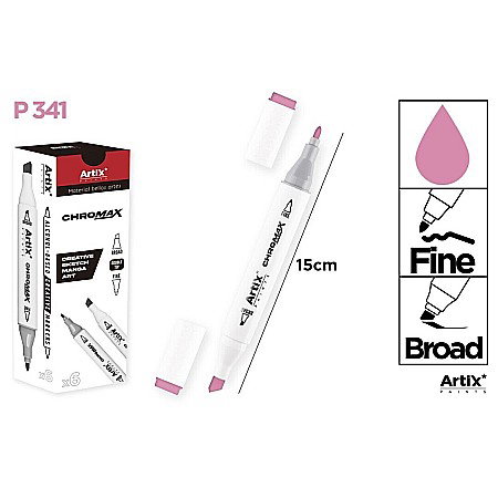 Markere creative 2 capete - ART MARKER IPB 2 CAPETE ROZ 341 PP915-96 n