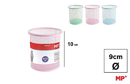 Suporturi instrumente de scris - SUPORT CREIOANE IPB PLASA METALICA ROTUND CULORI PASTEL PA900P