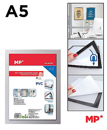 MIJLOACE DE PREZENTARE - AVIZIER MAGNETIC IPB A5  RAMA ARGINTIE  PA148-A5P