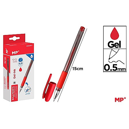 Pixuri colorate copii - PIX CU GEL IPB 0.5MM ROSU PE164R-S