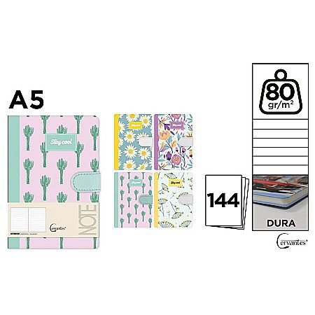Carnetele, notesuri pt studenti - NOTES IPB A5 FANTASY STAY COOL CLAPA MAGNETICA PB475-34