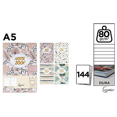RECHIZITE SCOLARE IPB - NOTES IPB A5 FANTASY DIVERSE MODELE CLAPA MAGNETICA PB475-37