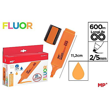 Textmarkere copii - TEXTMARKER IPB PORTOCALIU FLUORESCENT PE534NF-S