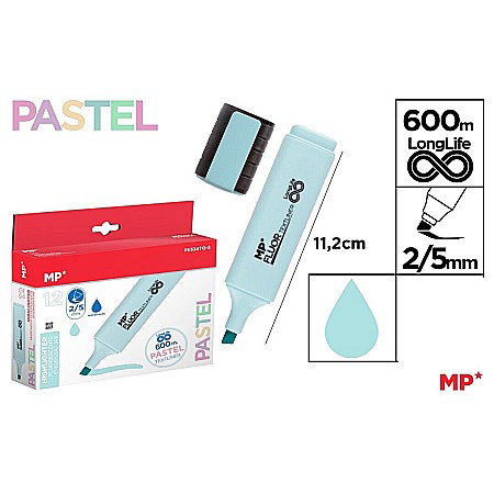 Textmarkere copii - TEXTMARKER IPB TURQUOISE PASTEL FLUO PE534TQ-S